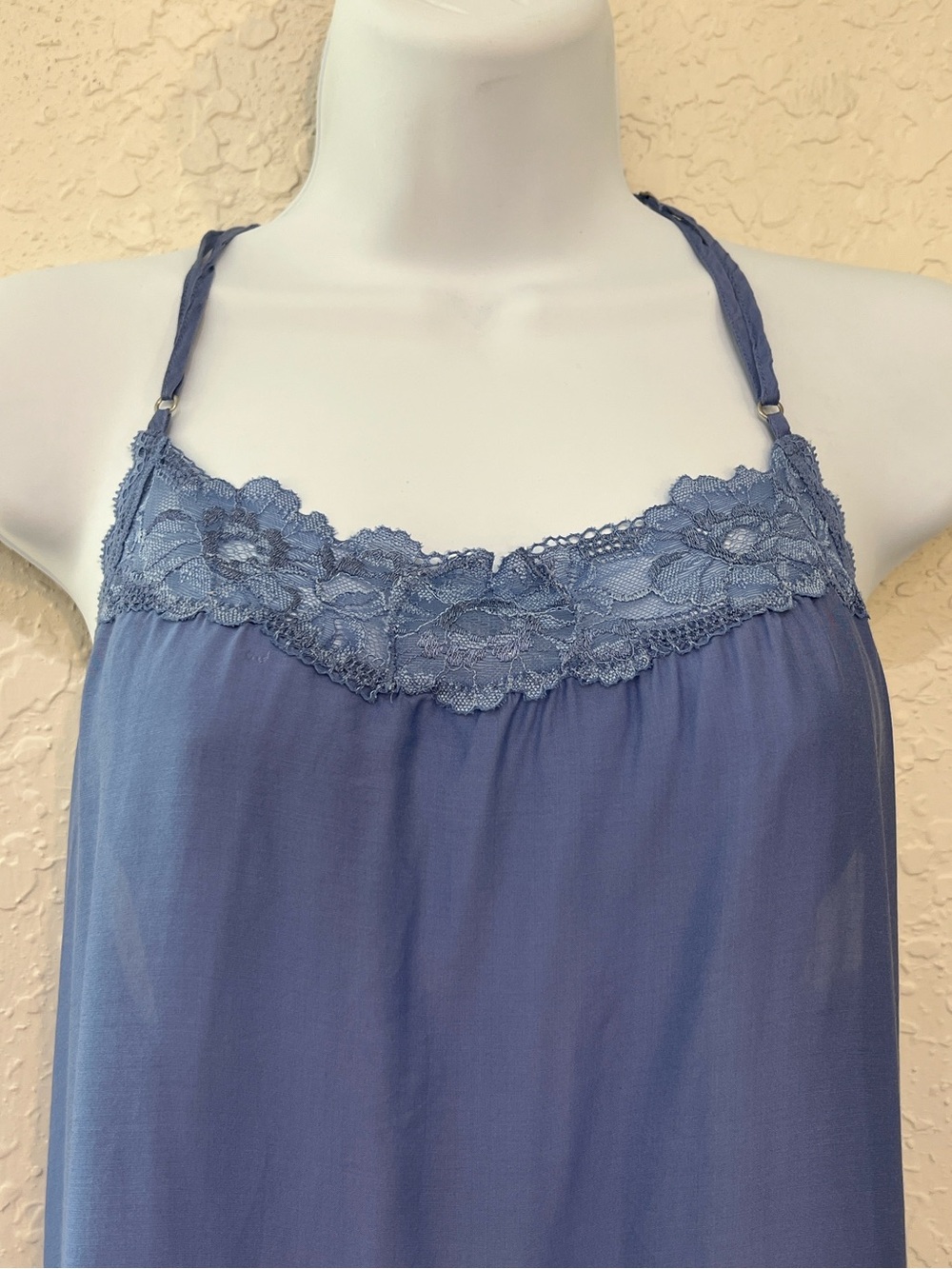 Victoria’s Secret Silk Blend Lace Chemise Slip Dress Size Small - Picture 2 of 8